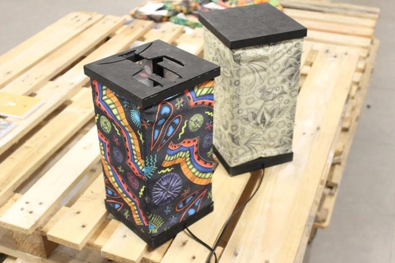 Montagem de estrutura do evento paralelo à Bienal Brasileira de Desing é finalizada 