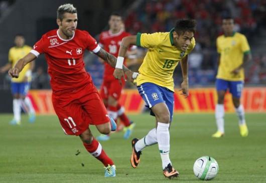 Brasil perde para a Suíça