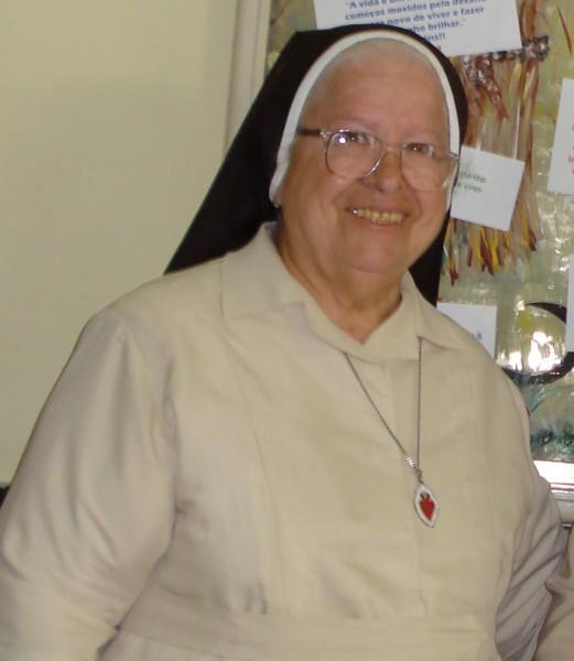 Nota de falecimento - irmã Inês Carozza, aos 75 anos