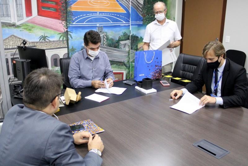 Prefeitura de Criciúma renova contrato com a Caixa Econômica Federal