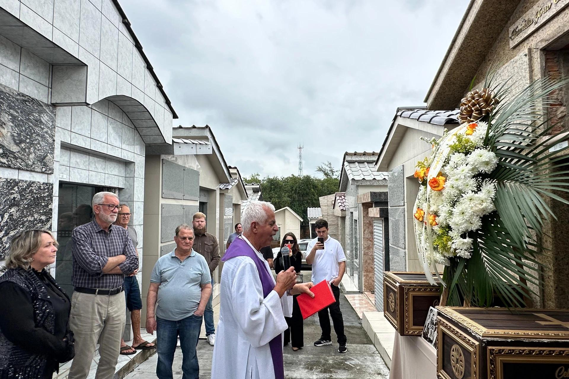 Homenagem marca 100 anos da morte de Paulo Cecchinel, um dos fundadores de Cocal do Sul