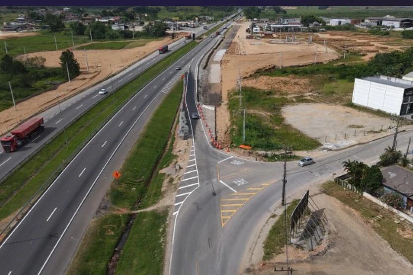 Paulo Lopes: cidade recebe três novas entregas de obras na BR-101