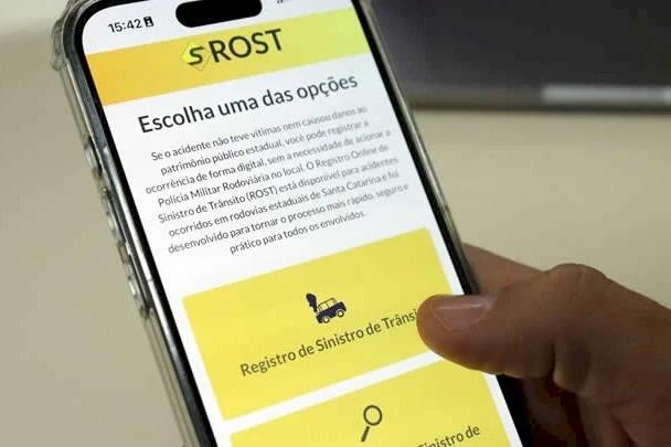 Estado lança sistema digital para registro de acidentes de trânsito sem vítimas