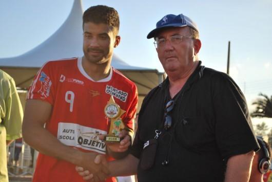 O gol do artilheiro na final da Larm