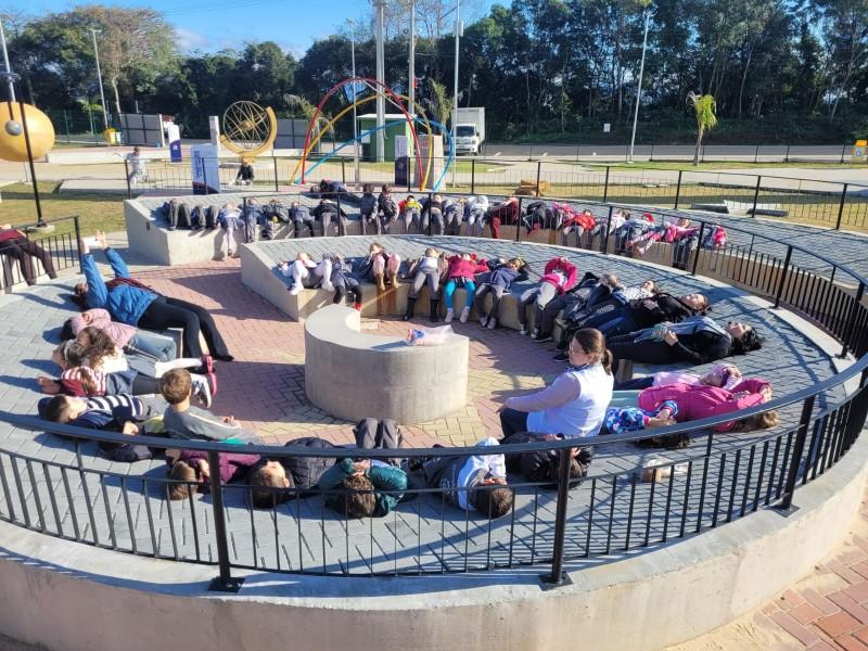 Parque Astronômico de Criciúma celebra os 54 anos da primeira vez que o homem pisou na Lua