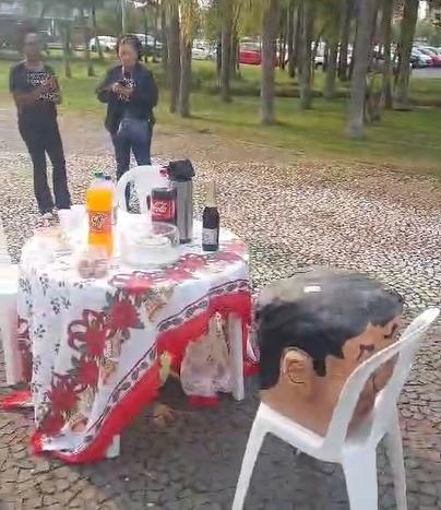 Siserp faz café da manhã para celebrar prisão do prefeito Clésio Salvaro
