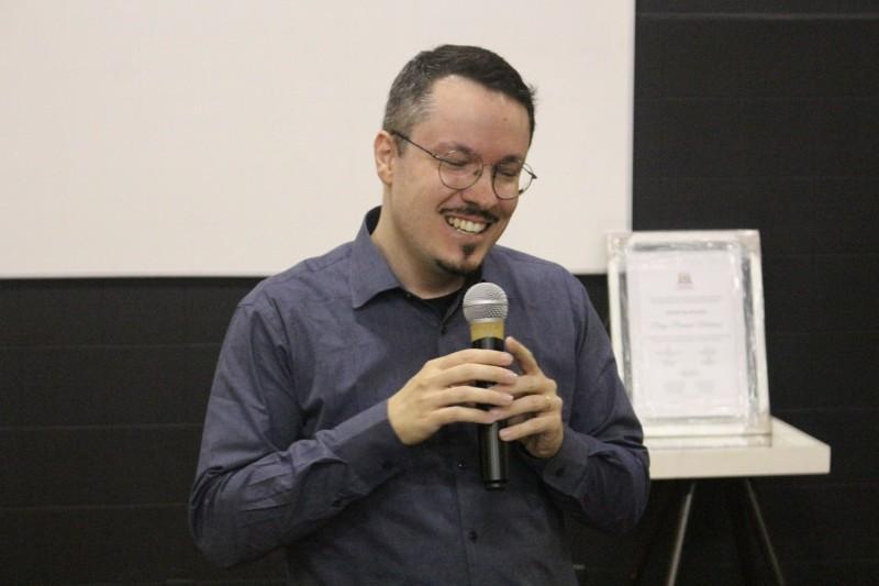 Professor Diego Piovesan é homenageado pelo Legislativo de Criciúma
