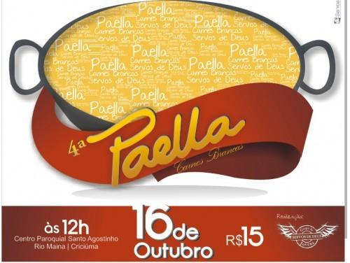 Paella do Grupo de Oração Jovem Servos de Deus