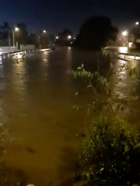 Em Criciúma, rio Sangão atinge nível máximo; ‘É bom ficar atento e vigilante’, alerta Salvaro