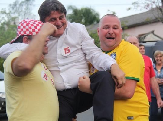 Orleans: as fotos da vitória de Jorge Koch (PMDB)