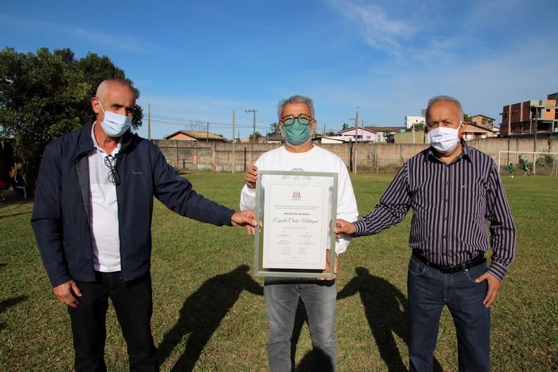 Esporte Clube Metropol recebe homenagem da Câmara de Vereadores de Criciúma