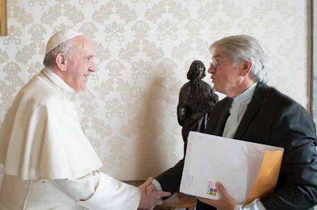 Padre Vilson Groh, visita ilustre em Criciúma