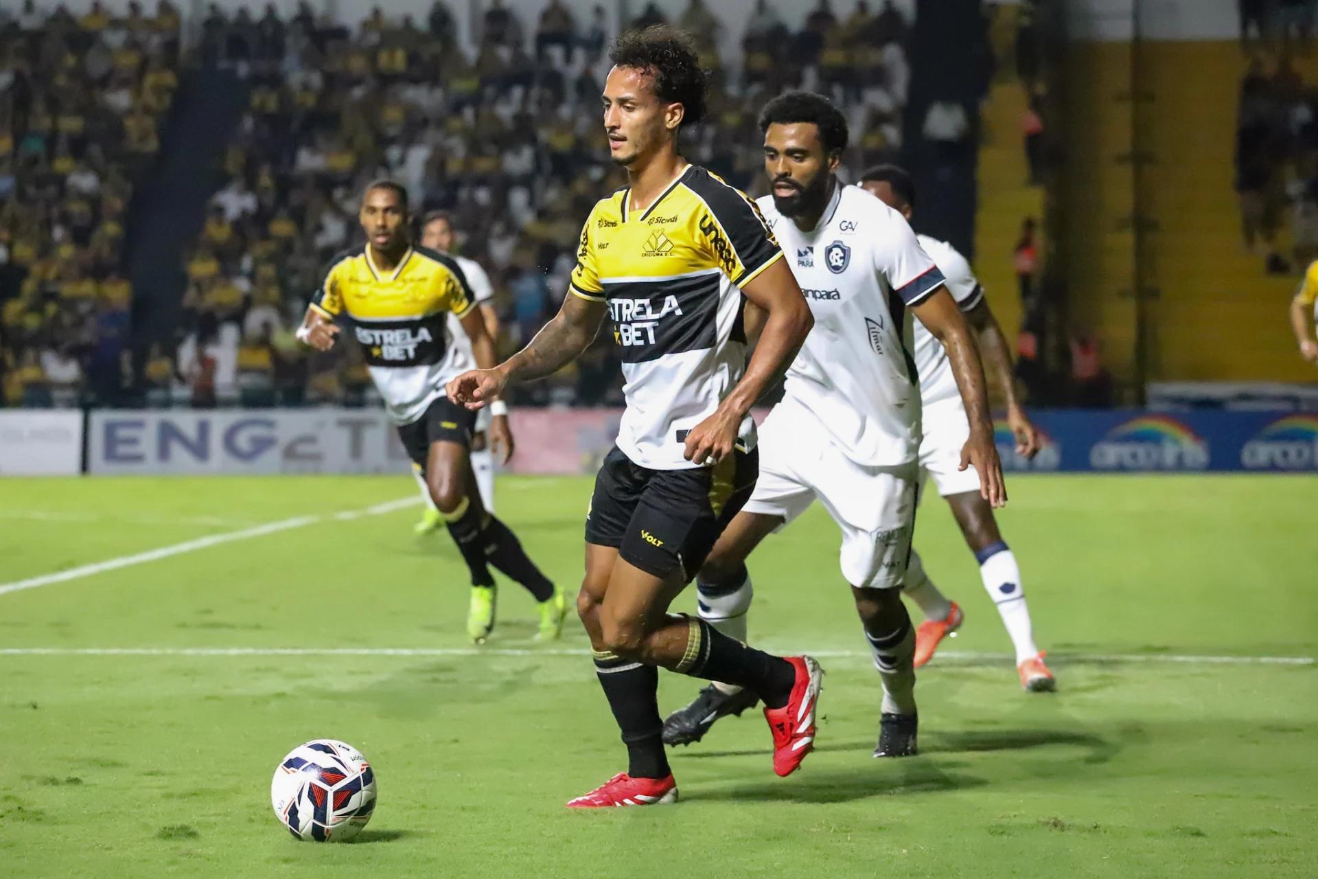 Criciúma vacila no fim e cede empate ao Remo nos acréscimos