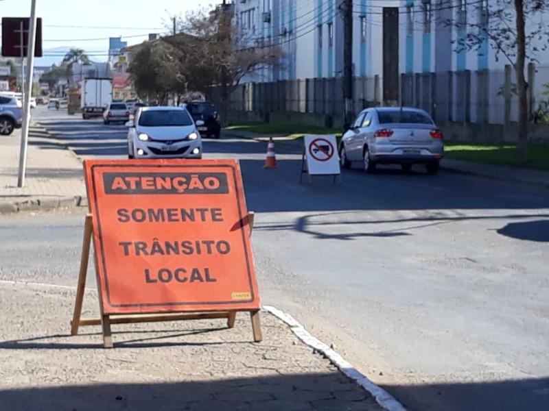 Avenida Santos Dumont estará fechada a partir desta quarta-feira