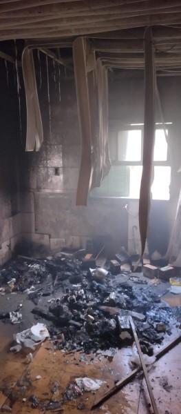 Princípio de incêndio é registrado em residência em Morro da Fumaça