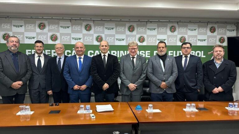 Nova composição do TJD do futebol de SC é eleita e toma posse em Balneário Camboriú