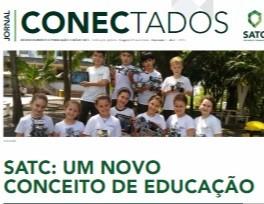 Jornal “Conectados” é produzido por alunos da Satc em Turvo
