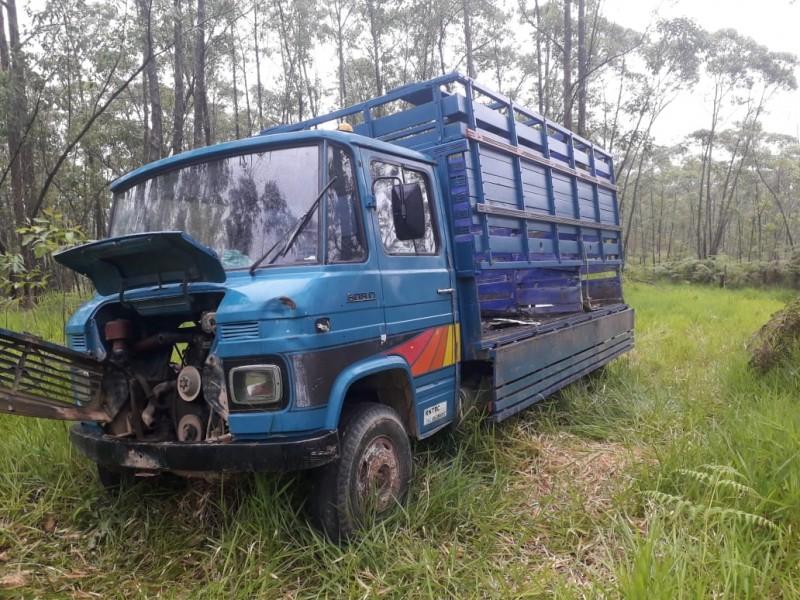 Adolescentes são apreendidos com caminhão furtado