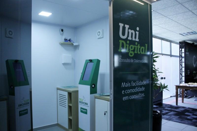Unimed Criciúma inaugura, na Unesc, primeira cabine de telemedicina do Sul catarinense