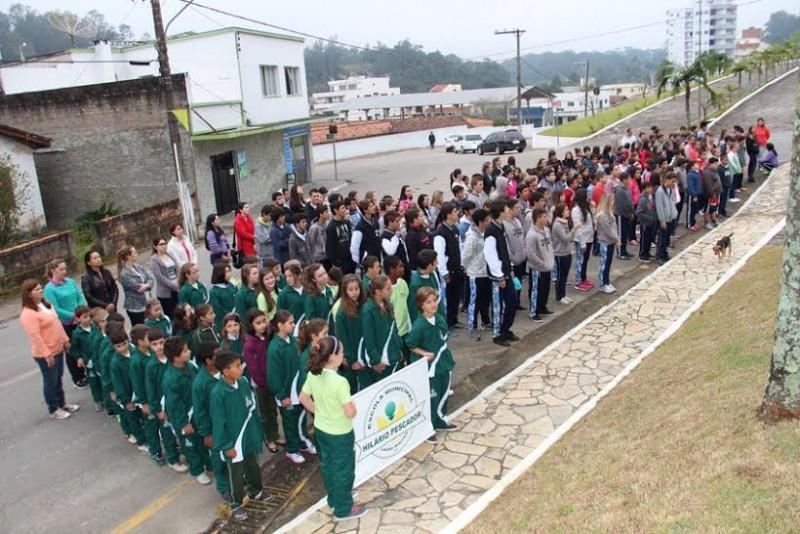 Solenidade marca abertura da Semana da Pátria em Lauro Müller