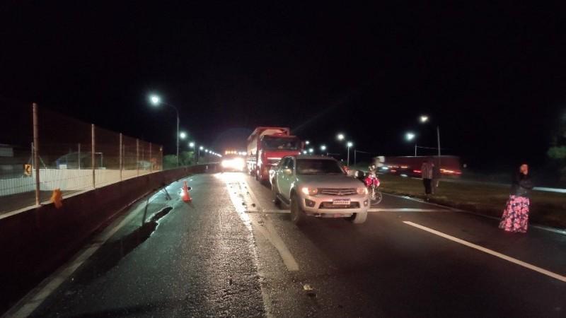 Santa Catarina: mulher morre atropelada na BR-101