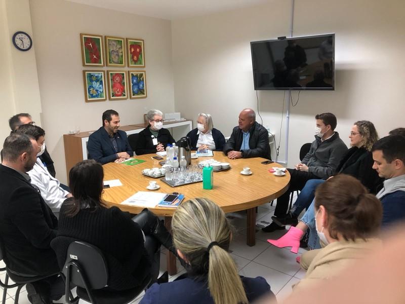 HSJosé recebe a visita do secretário adjunto de saúde do estado