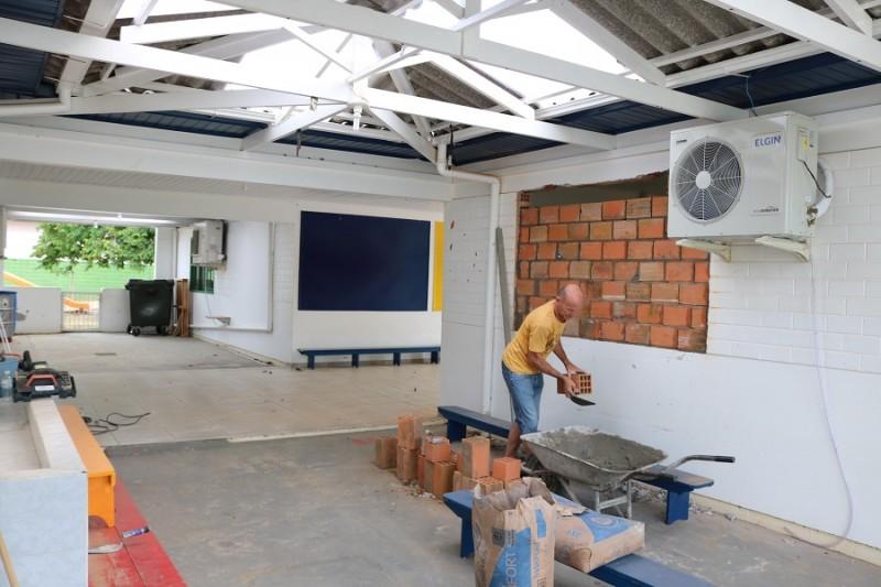 Governo de Cocal do Sul intensifica manutenções e reparos nas escolas municipais