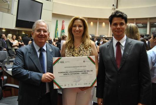 Unisul é reconhecida por seu papel social