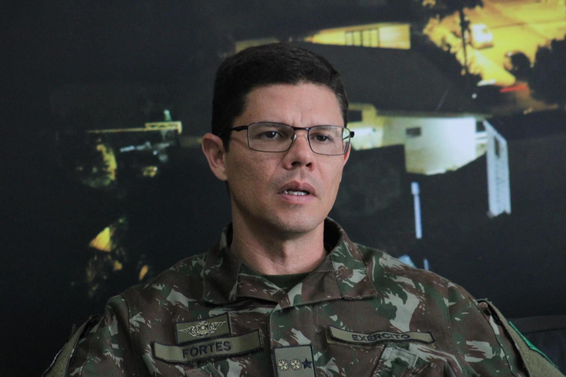 Fortes busca manter a integração do 28º GAC com a sociedade