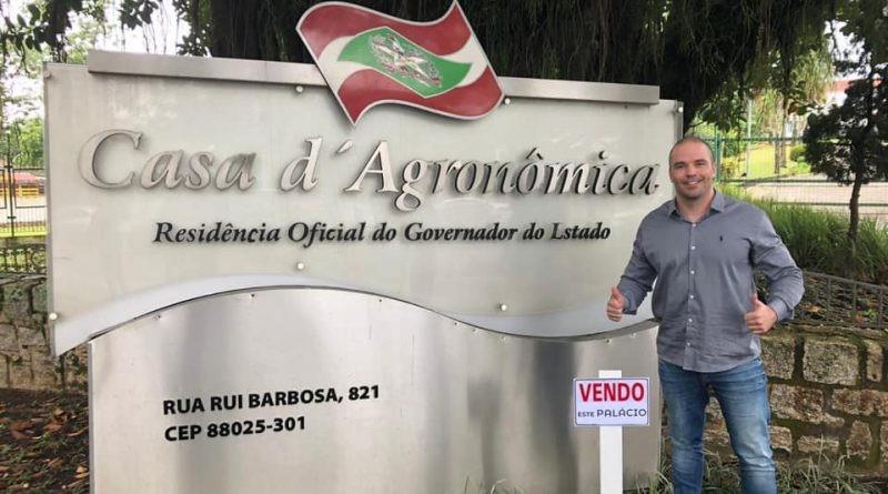 Jessé Lopes protocola Projeto de Lei que autoriza venda da Casa d’Agronômica 