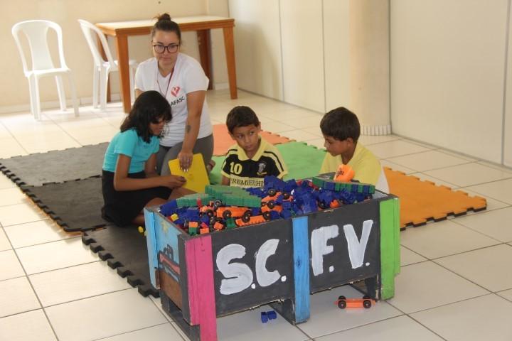 SCFV de zero a 17 da Afasc anos inicia Colônia de Férias