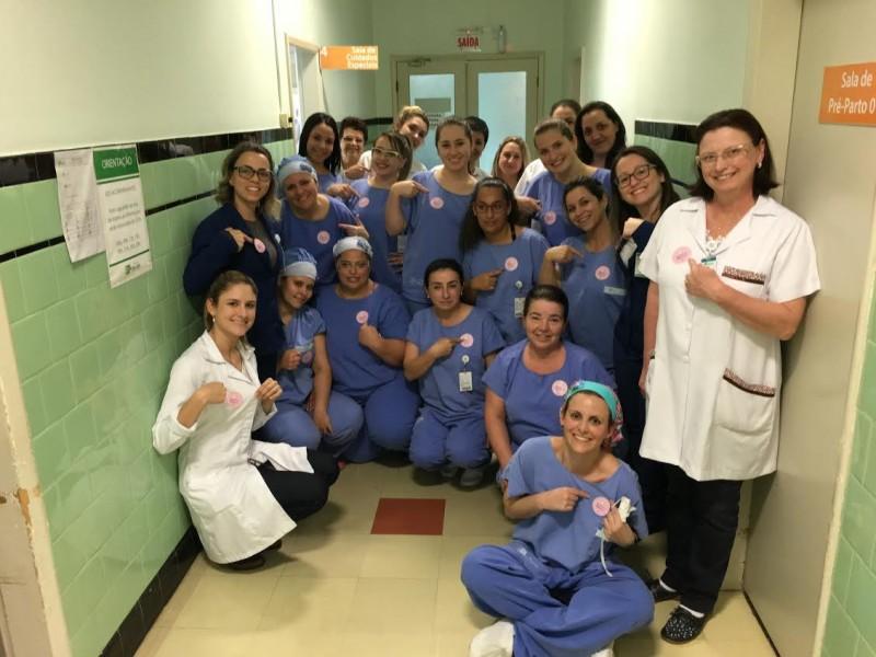 Hospital São José promove ações para as mamães