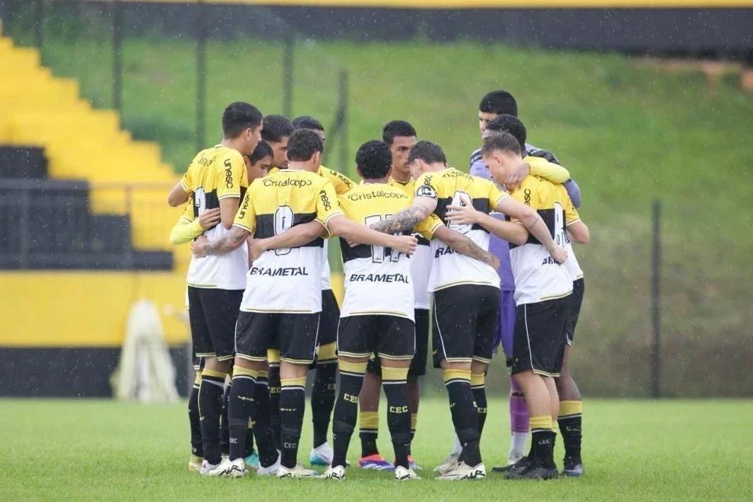 Copa do Brasil: base carvoeira estreia em campeonato nacional
