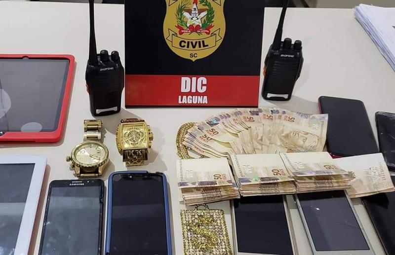 Polícia Civil prende um dos maiores fornecedores de drogas de Laguna