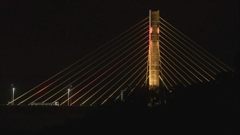 Trânsito será bloqueado na antiga ponte de Laguna para instalação de equipamentos para live cultural