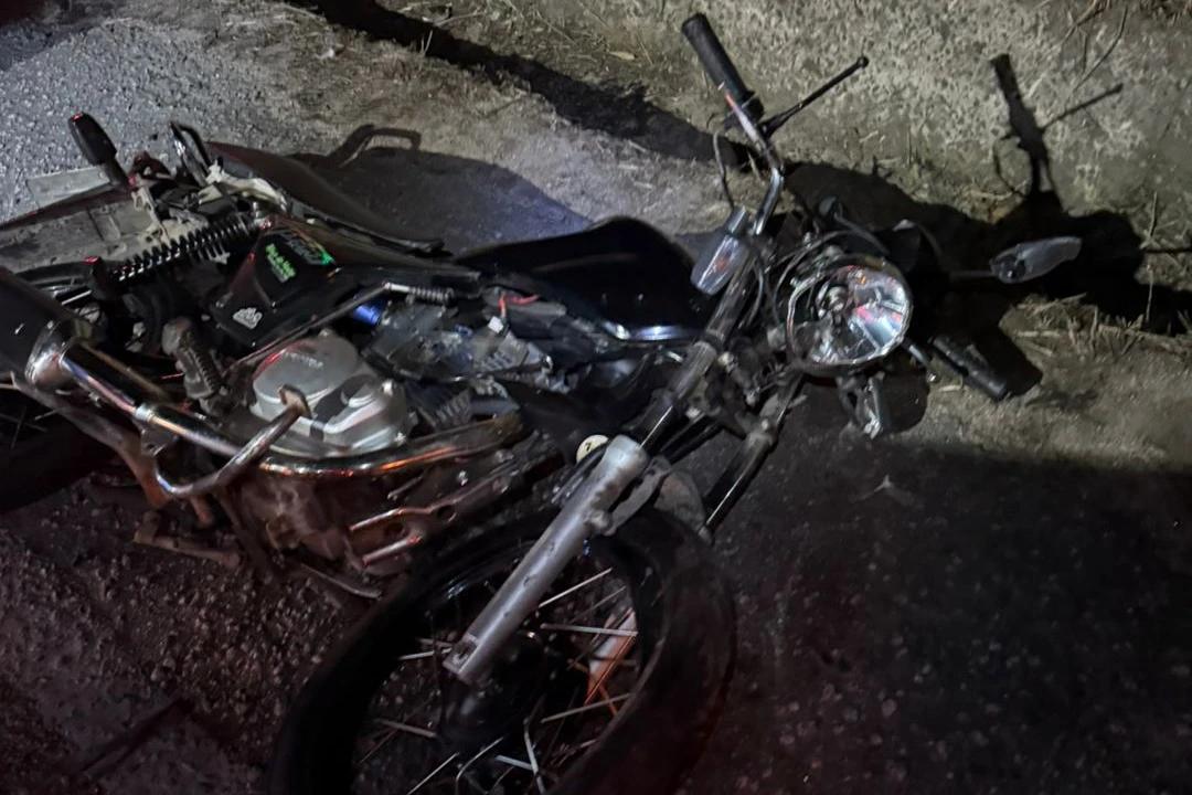 Colisão envolvendo motocicleta de Criciúma deixa dois feridos