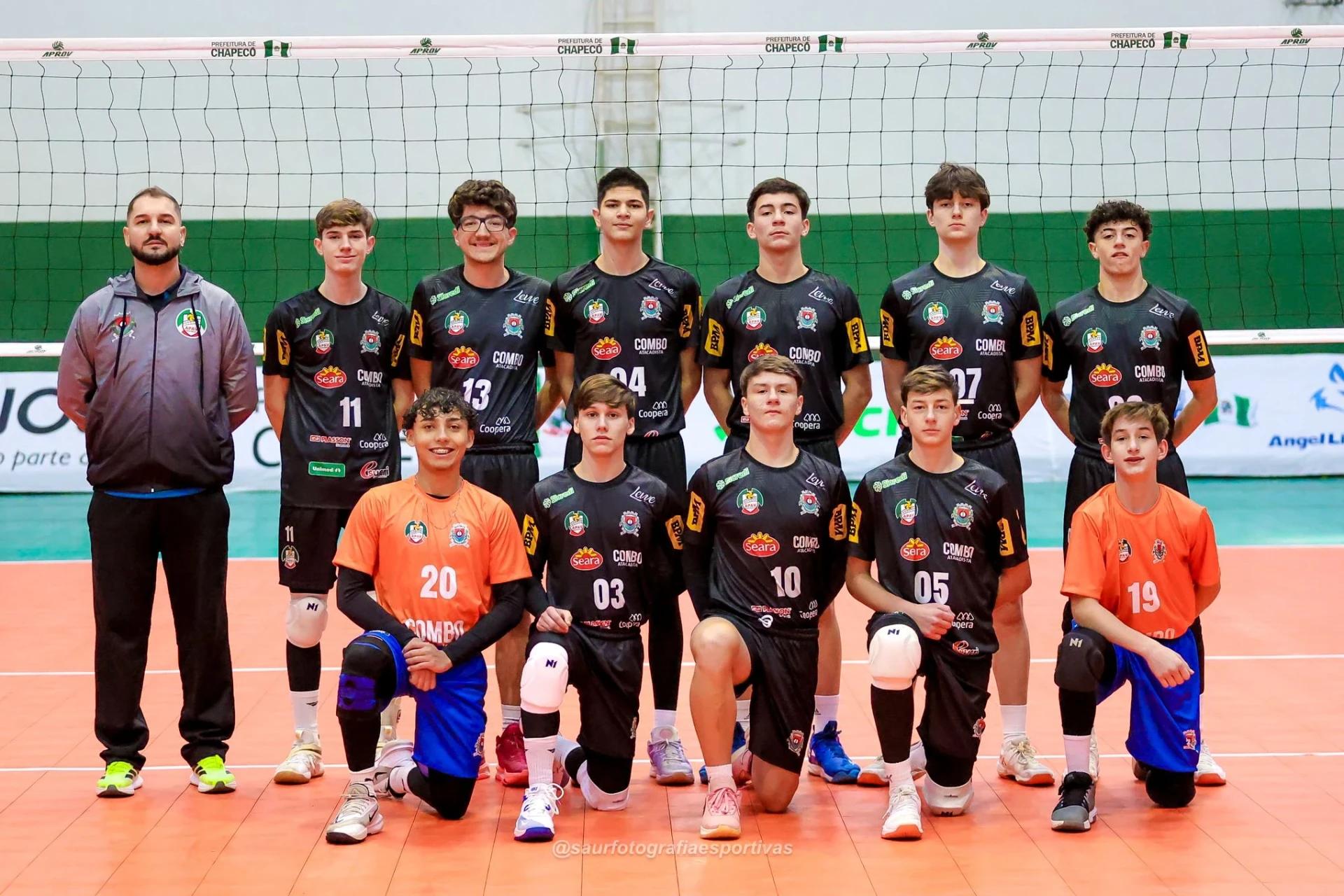 Vôlei de Forquilhinha garante 100% de aproveitamento em três competições