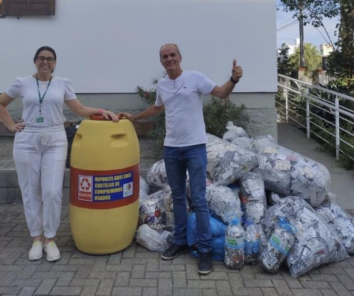 Instituto Diomício Freitas arrecada tampinhas, lacres, latinhas e embalagens vazias de medicamentos