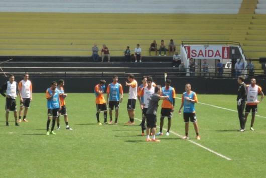 Tigre realiza último treino antes da viagem para Goiânia 