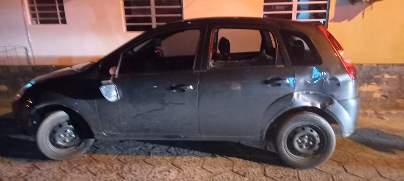 Colisão envolvendo carro e moto é registrada em Urussanga