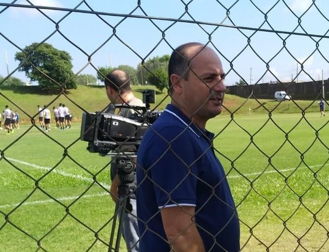 Felipão visita o CT Antenor Angeloni