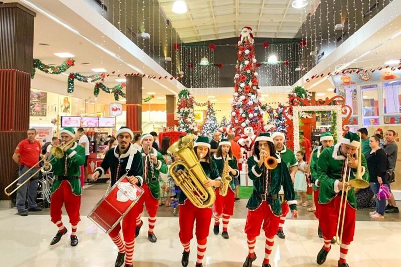 Neste sábado, a magia do Natal chega ao Criciúma Shopping