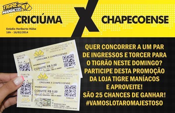 Tigre Maníacos divulga lista dos ganhadores de ingressos