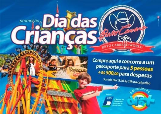 Dia + Criança leva consumidor de Araranguá ao Beto Carrero