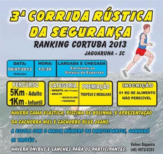 Jaguaruna promove Corrida Rústica