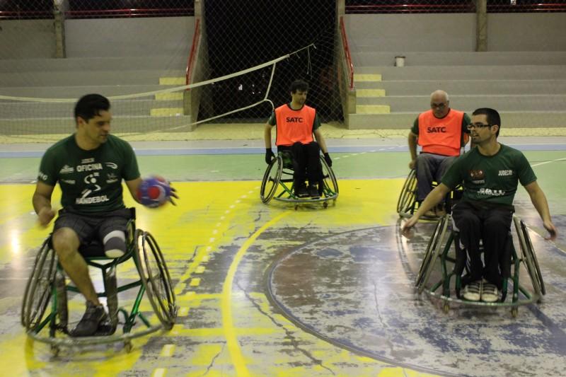 ​Handebol para cadeirantes foca no Campeonato Nacional