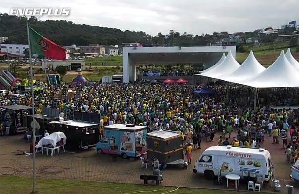 Centenas de manifestantes já ocupam Parque das Nações