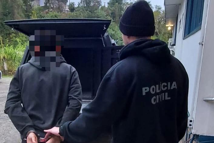 Em ação conjunta, Polícia Civil e Militar prendem homem investigado por crimes patrimoniais