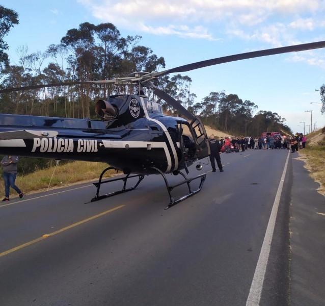 Motociclista de 60 anos morre após sofrer queda em Jaguaruna