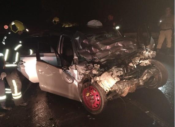 Jovem morre após colisão frontal na SC-445, em Siderópolis